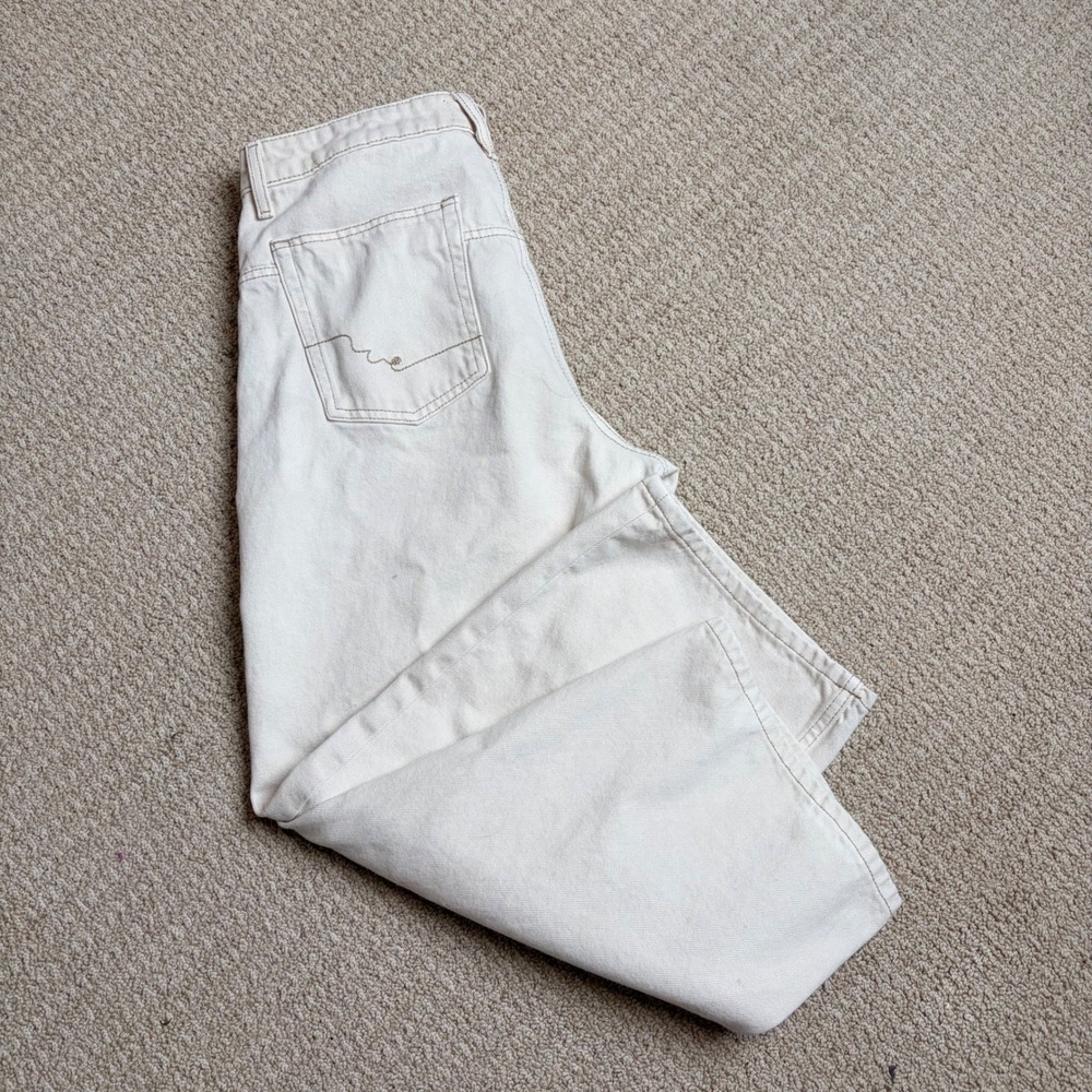 We The Free Deep Trance Dropped Boyfriend Cream Jeans 29